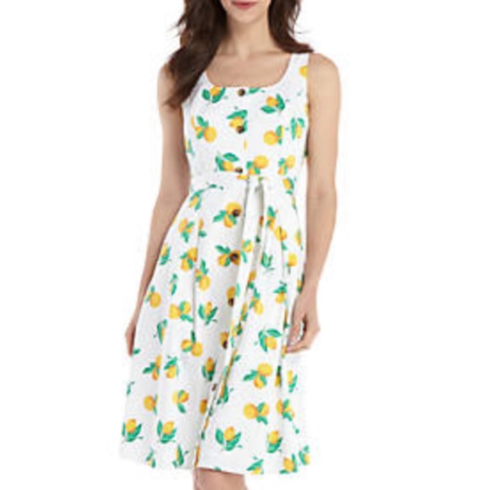 Spring Women’s Lemon Dress NWT The Limited Size M
